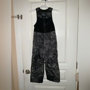 RBX Toddler Black Camo Snowbibs